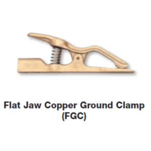 كلامب ماس أرضي Flat Jaw Copper Ground Clamp (FGC)
