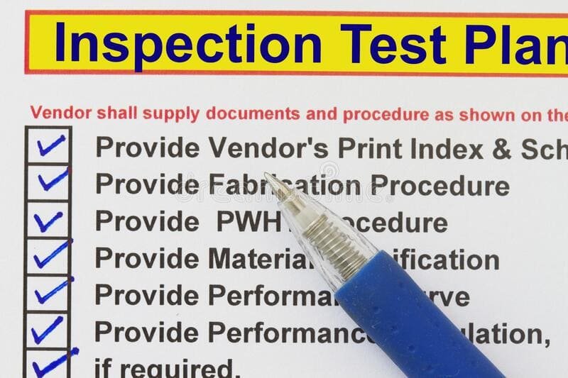 Prepare Inspection Test Plan - الصورة 2
