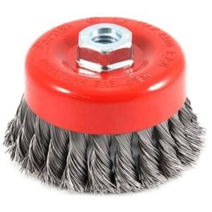فرشة سلك كوباية خشنة (Twisted wire cup Brush)
