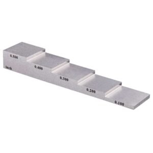 Step Calibration Block for Ultrasonic Thickness Gauge
