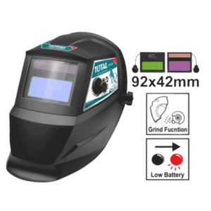وش لحام اليكترونى Auto Darkening Welding Helmet (92*42)