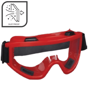 نظارة غبار ورايش أحمر Red goggle Dust Glasses – Durmiri Brand