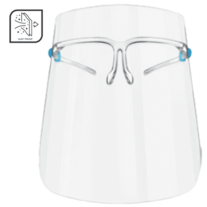 وجه شفاف مضاد للغبار Full Face Safety Mask / FACE SHIELD
