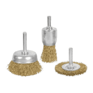طقم فرشه 3 قطع على كرت Wire Brushes Set – Durmiri Brand