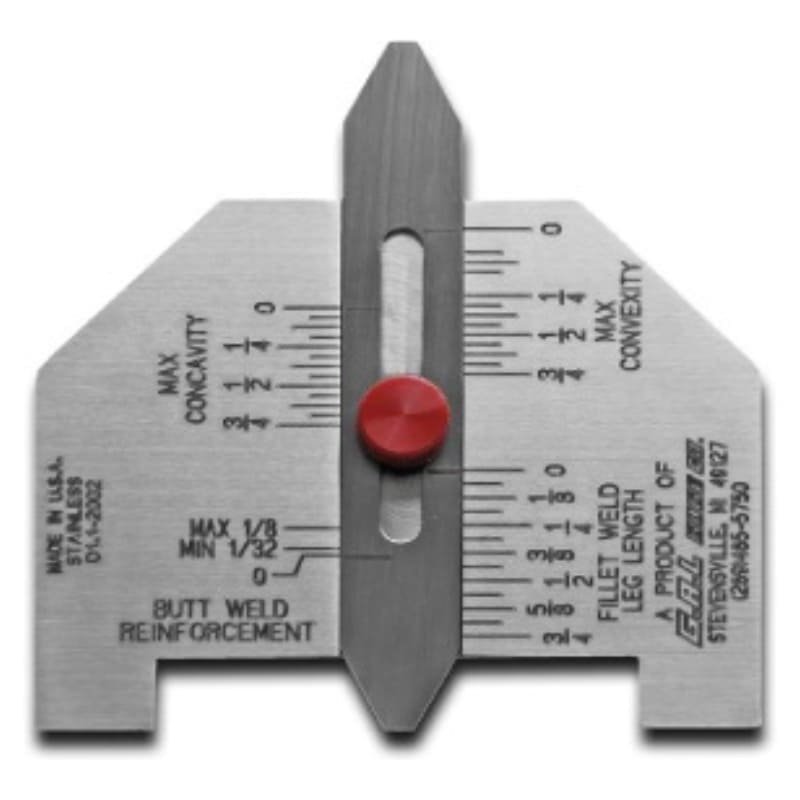 Automatic Weld Size Gauge