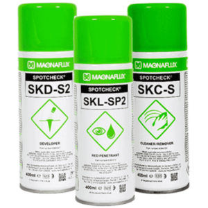 SK-3 Kit Solvent Removable Visible Penetrant Testing Kit - Magnaflux Brand
