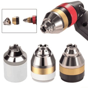 طقم بلازما (فونيه + الكترود ) Plasma Cutting Torch Electrode Tip